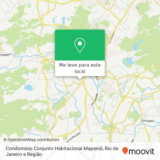 Condominio Conjunto Habitacional Mapendi mapa