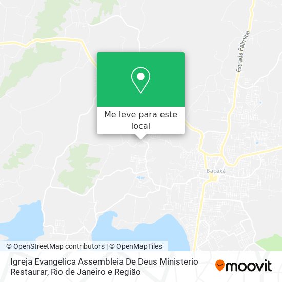 Igreja Evangelica Assembleia De Deus Ministerio Restaurar mapa