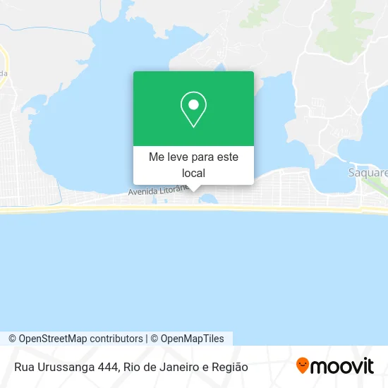 Rua Urussanga 444 mapa