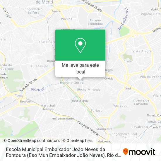 Escola Municipal Embaixador João Neves da Fontoura (Eso Mun Embaixador João Neves) mapa
