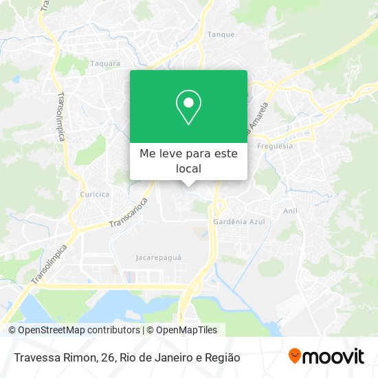 Travessa Rimon, 26 mapa