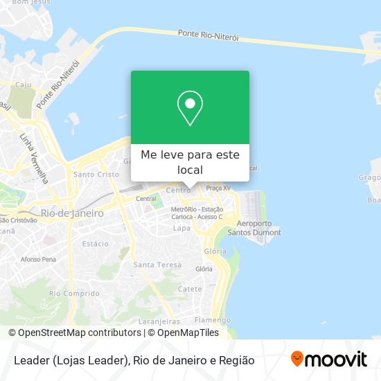 Leader (Lojas Leader) mapa