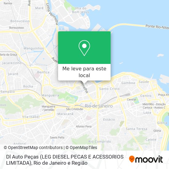 Dl Auto Peças (LEG DIESEL PECAS E ACESSORIOS LIMITADA) mapa