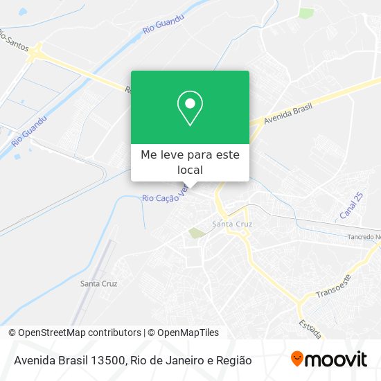 Avenida Brasil 13500 mapa