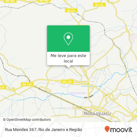 Rua Mendes 367 mapa