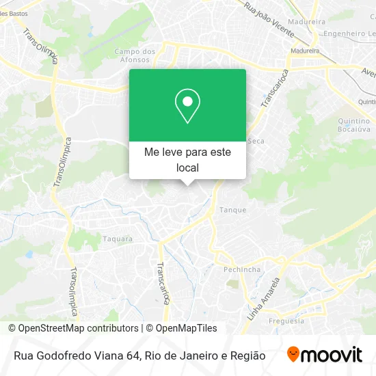 Rua Godofredo Viana 64 mapa