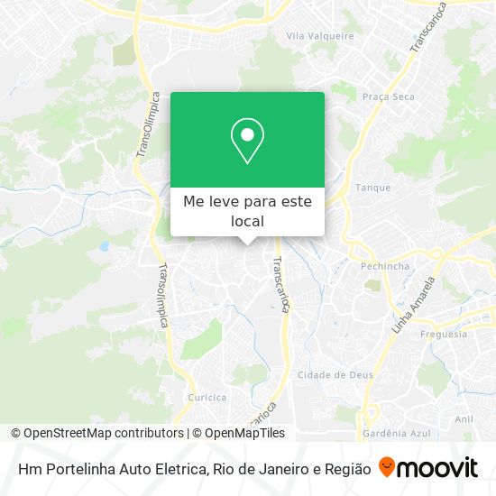 Hm Portelinha Auto Eletrica mapa