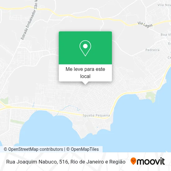 Rua Joaquim Nabuco, 516 mapa