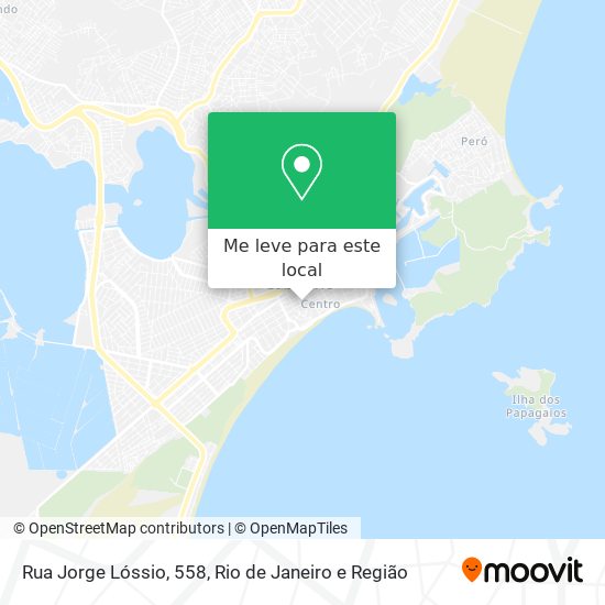 Rua Jorge Lóssio, 558 mapa