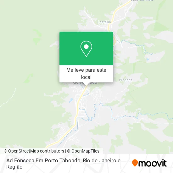 Ad Fonseca Em Porto Taboado mapa