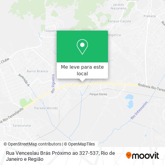 Rua Venceslau Brás Próximo ao 327-537 mapa
