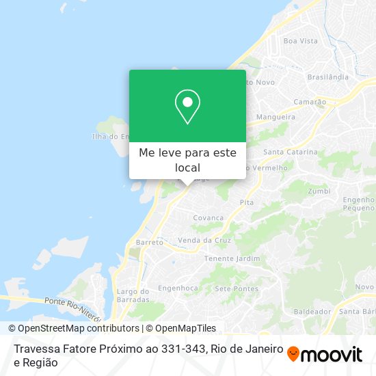 Travessa Fatore Próximo ao 331-343 mapa
