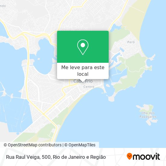 Rua Raul Veiga, 500 mapa