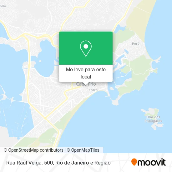 Rua Raul Veiga, 500 mapa