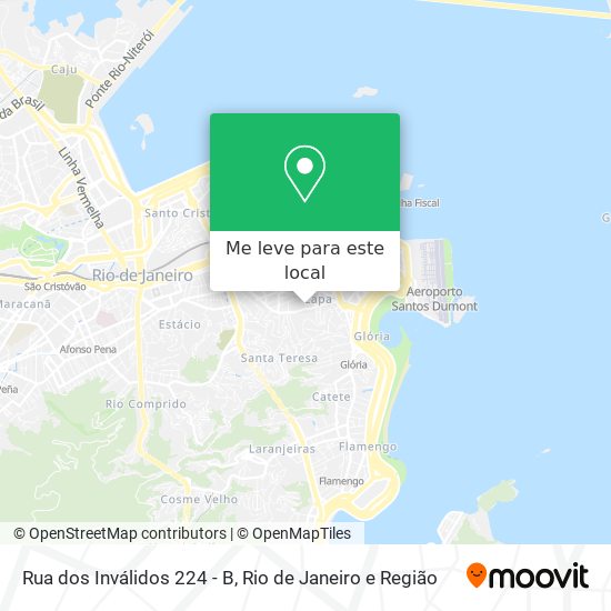 Rua dos Inválidos 224 - B mapa