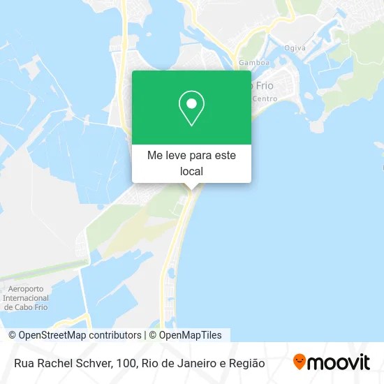 Rua Rachel Schver, 100 mapa