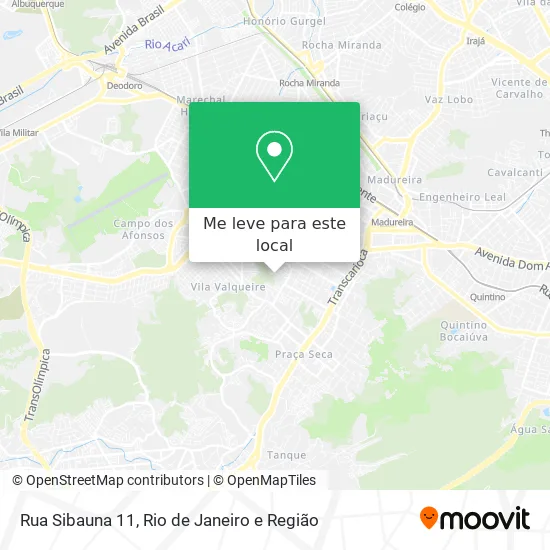 Rua Sibauna 11 mapa