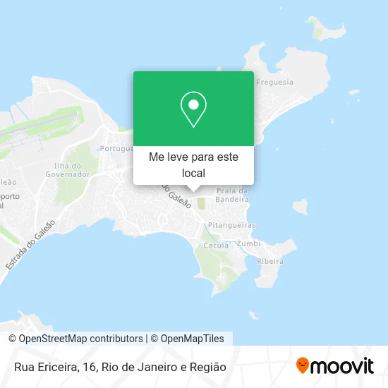 Rua Ericeira, 16 mapa