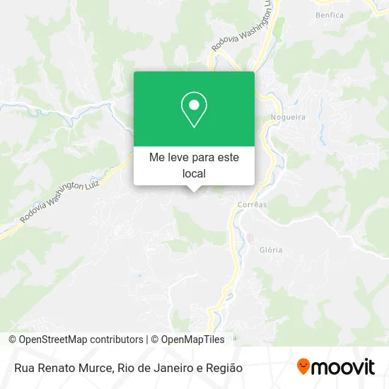 Rua Renato Murce mapa