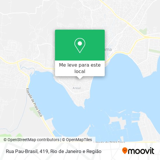 Rua Pau-Brasil, 419 mapa