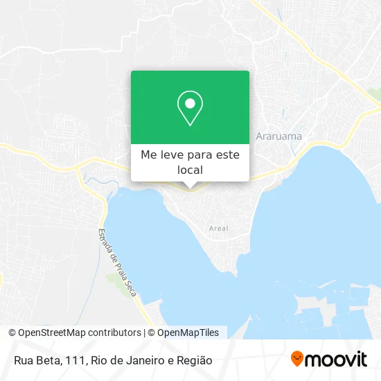 Rua Beta, 111 mapa
