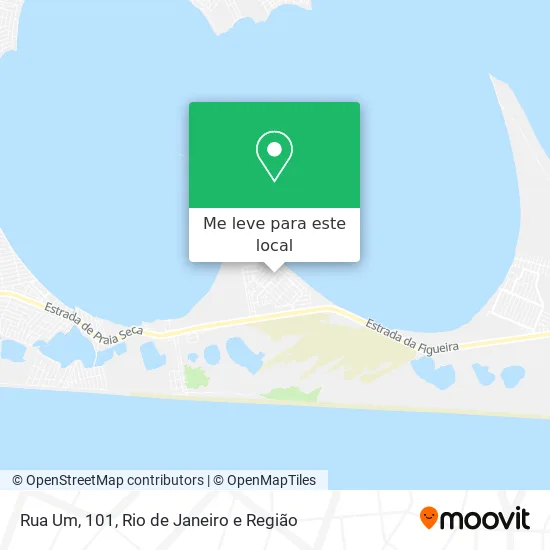 Rua Um, 101 mapa