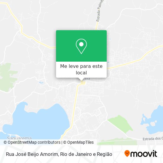 Rua José Beijo Amorim mapa