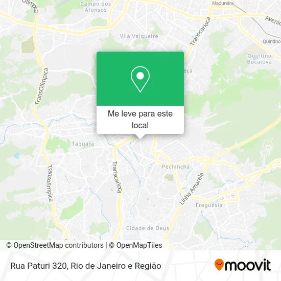 Rua Paturi 320 mapa