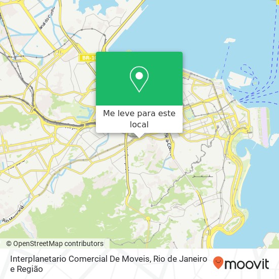 Interplanetario Comercial De Moveis mapa