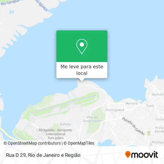 Rua D 29 mapa