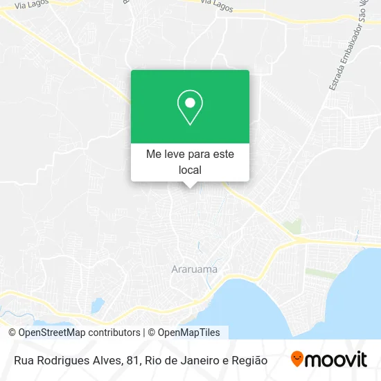 Rua Rodrigues Alves, 81 mapa