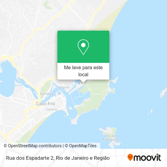 Rua dos Espadarte 2 mapa