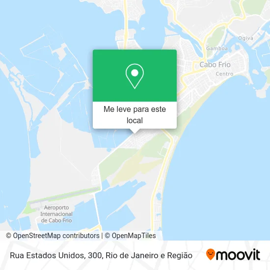 Rua Estados Unidos, 300 mapa