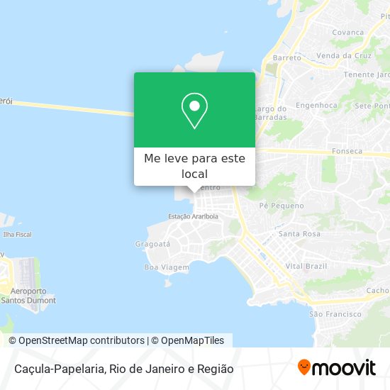 Caçula-Papelaria mapa