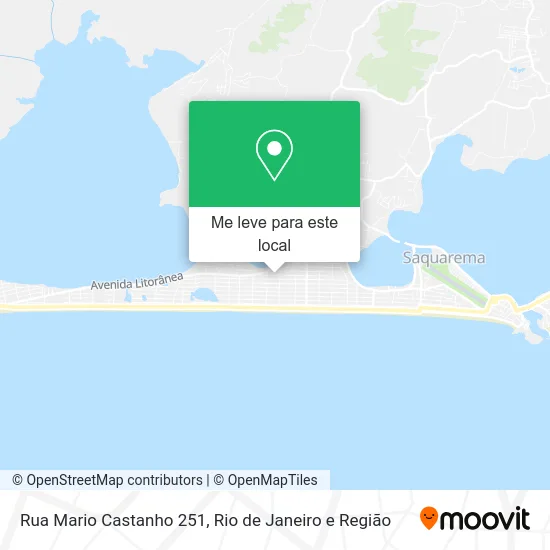 Rua Mario Castanho 251 mapa
