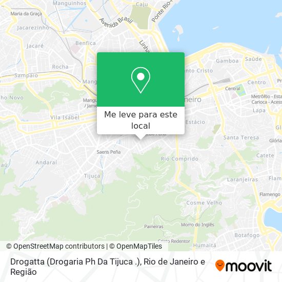 Drogatta (Drogaria Ph Da Tijuca .) mapa