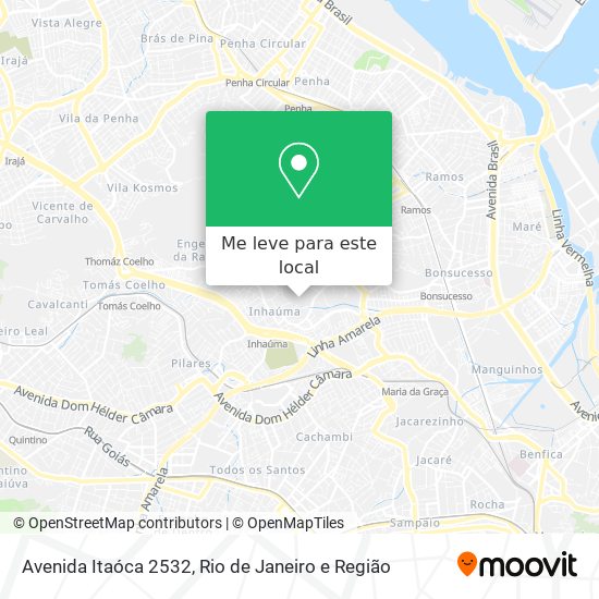 Avenida Itaóca 2532 mapa