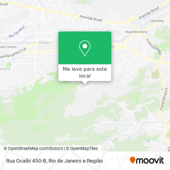 Rua Ocaibi 450-B mapa