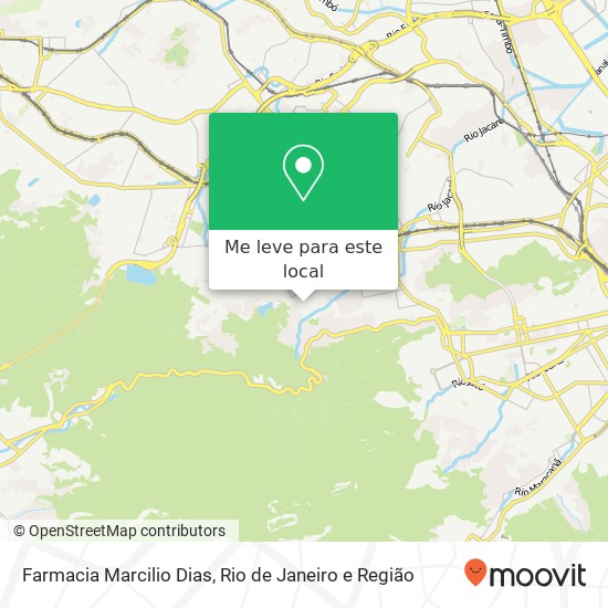 Farmacia Marcilio Dias mapa