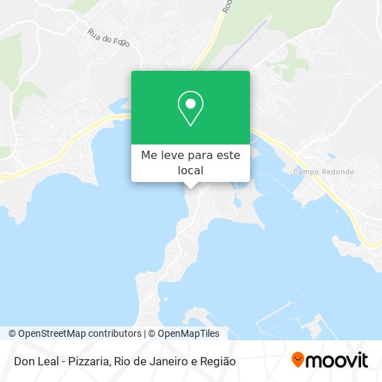 Don Leal - Pizzaria mapa