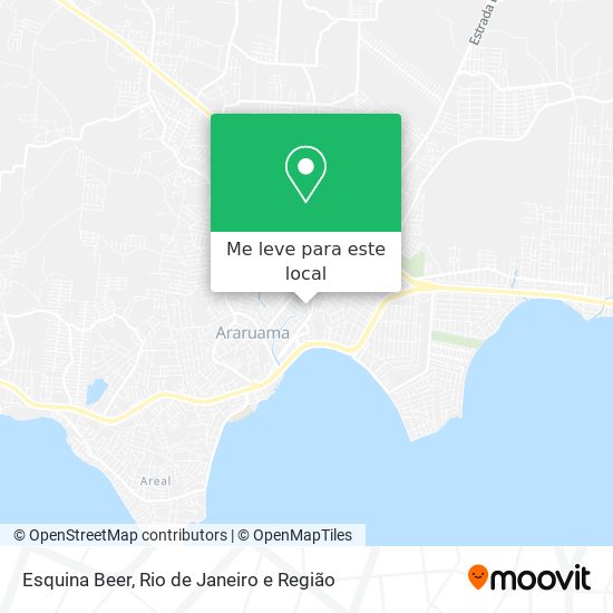Esquina Beer mapa