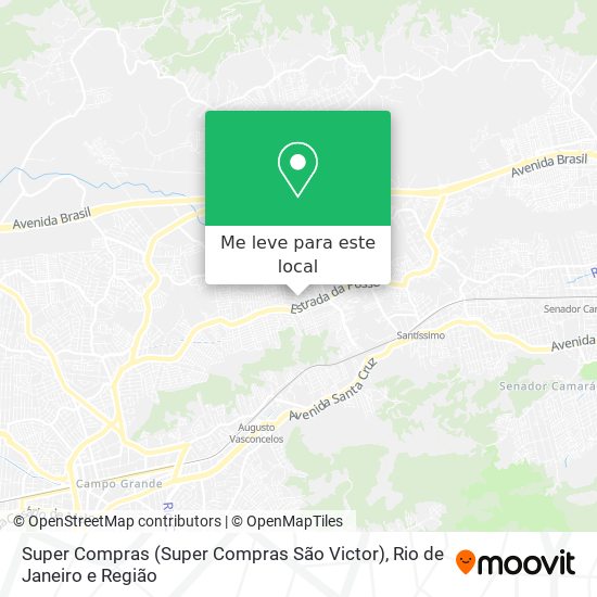 Super Compras (Super Compras São Victor) mapa