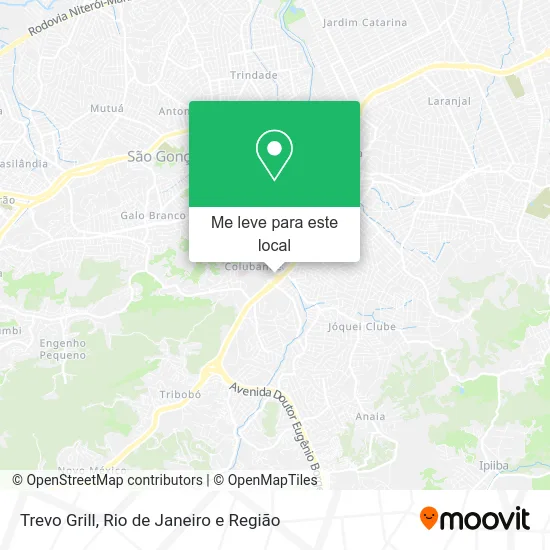 Trevo Grill mapa