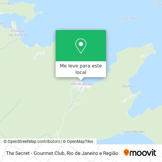 The Secret - Gourmet Club mapa