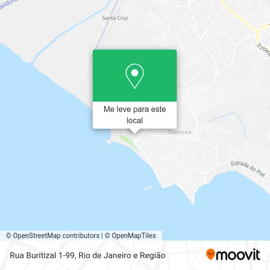Rua Buritizal 1-99 mapa