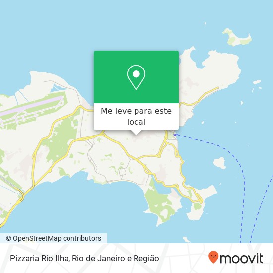 Pizzaria Rio Ilha mapa