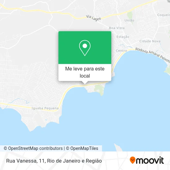 Rua Vanessa, 11 mapa