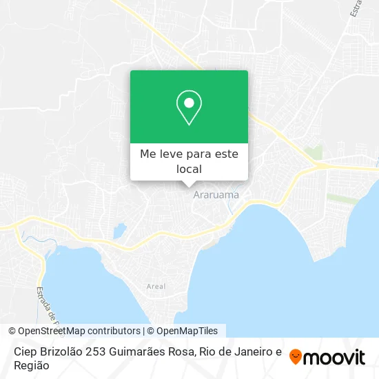 Ciep Brizolão 253 Guimarães Rosa mapa