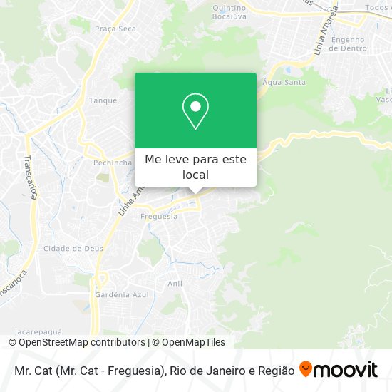 Mr. Cat (Mr. Cat - Freguesia) mapa