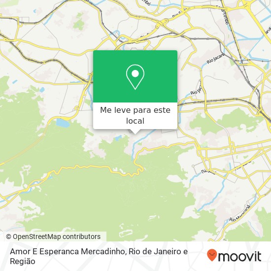 Amor E Esperanca Mercadinho mapa